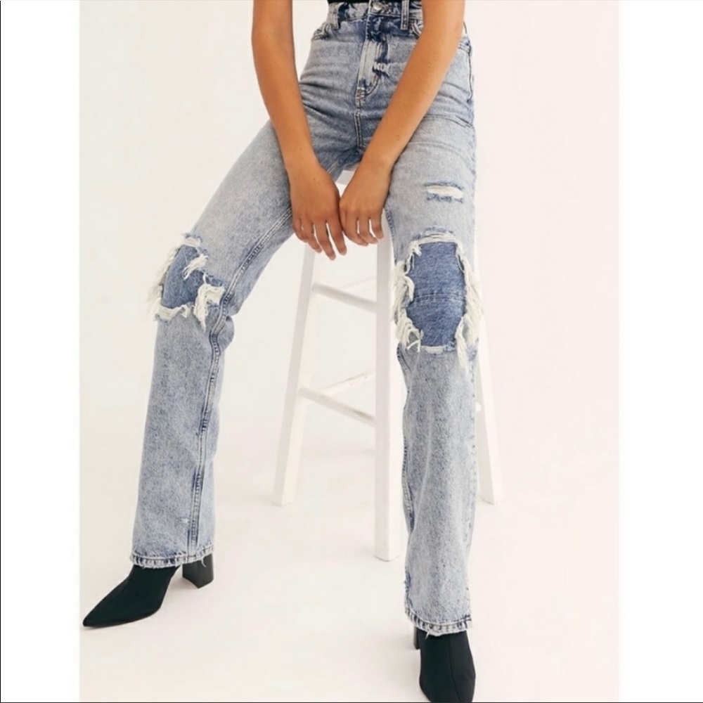 Free People We the Free My Own Lane High Rise Jean size 28